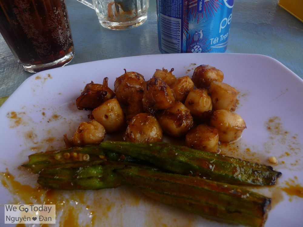 Còi sò điệp nướng