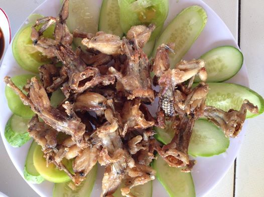 Ếch chiên nước mắm