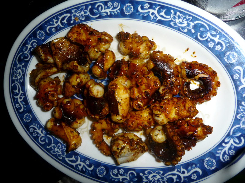 Bạch tuột nướng