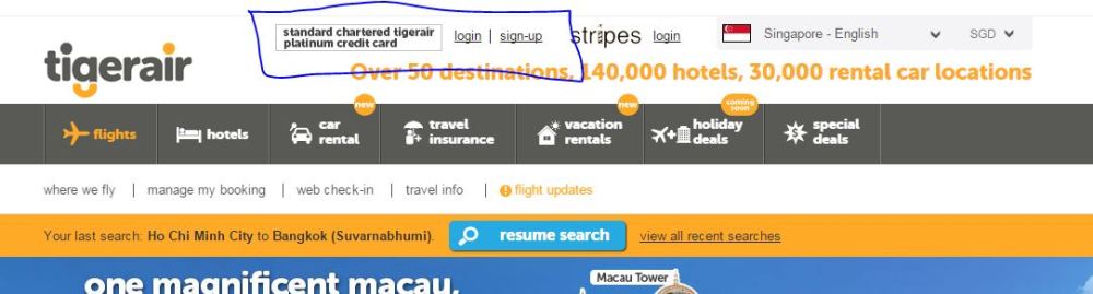 Đăng ký nhận khuyến mãi hãng tiger