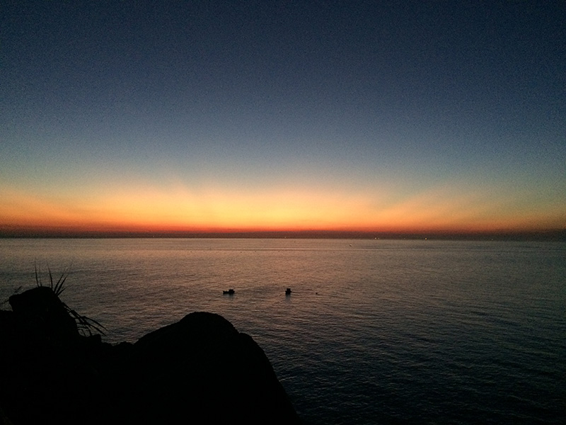 Cảnh mặt trời mọc