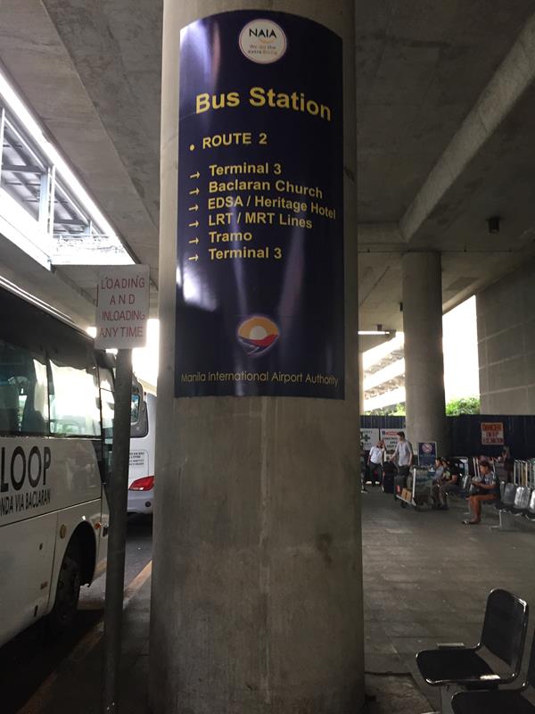 Các điểm đến của bus