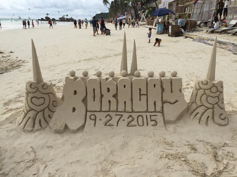Mô hình cát Boracay
