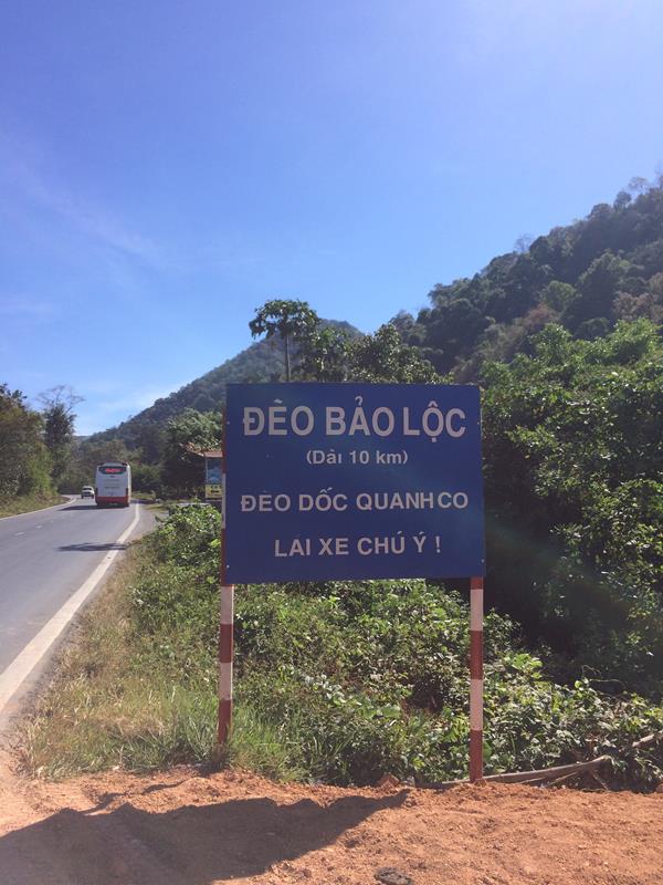 Cảnh đèo Bảo Lộc