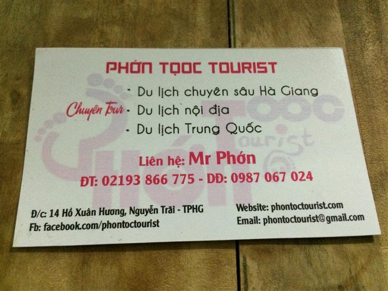Thông tin bạn Phớn