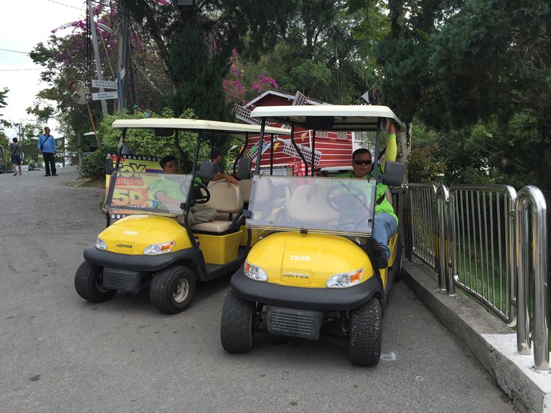 Xe điện tham quan Penang Hill