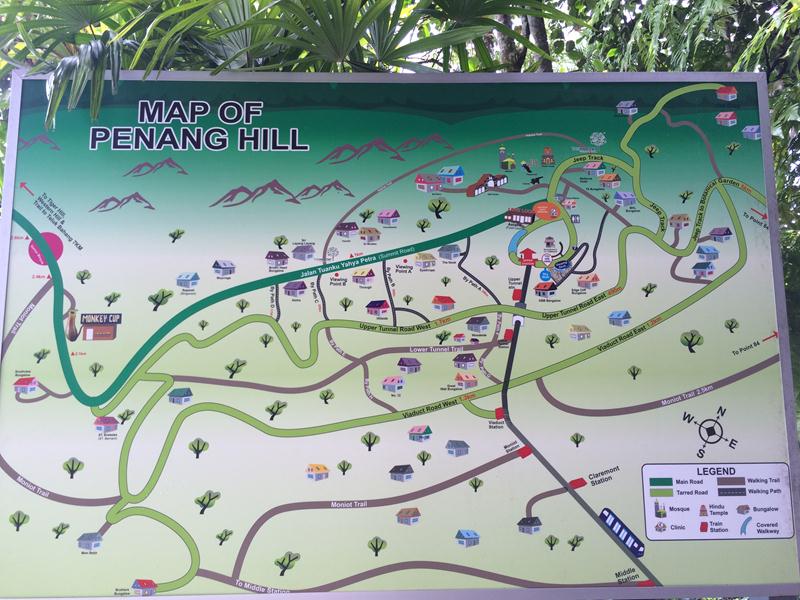 Bản đồ Penang Hill