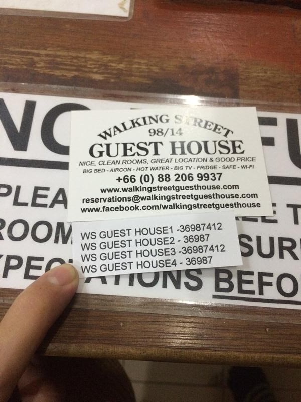 Walking Street Guest House