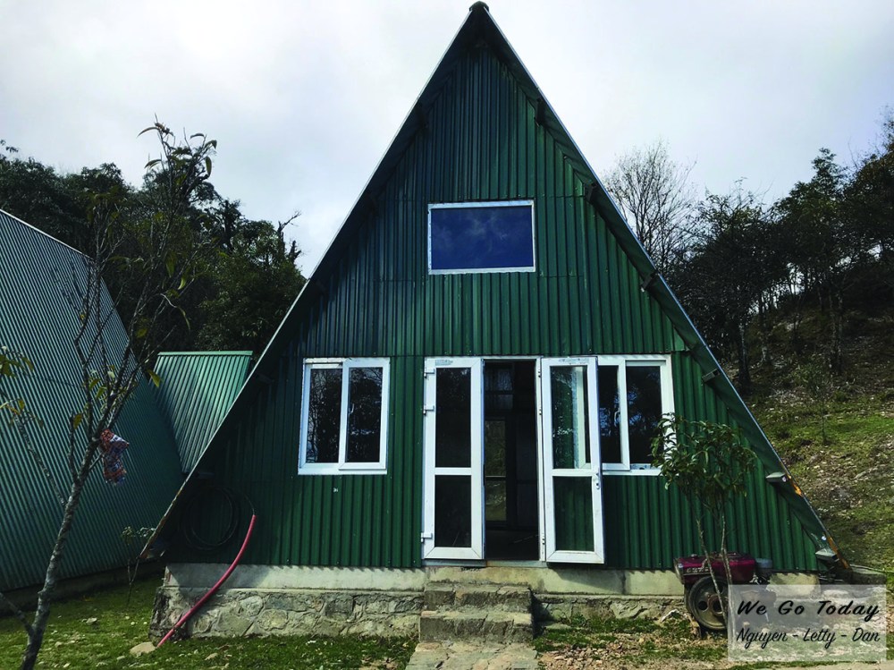 Trạm nghỉ trưa ở mốc 2.200m - Trekking Fansipan