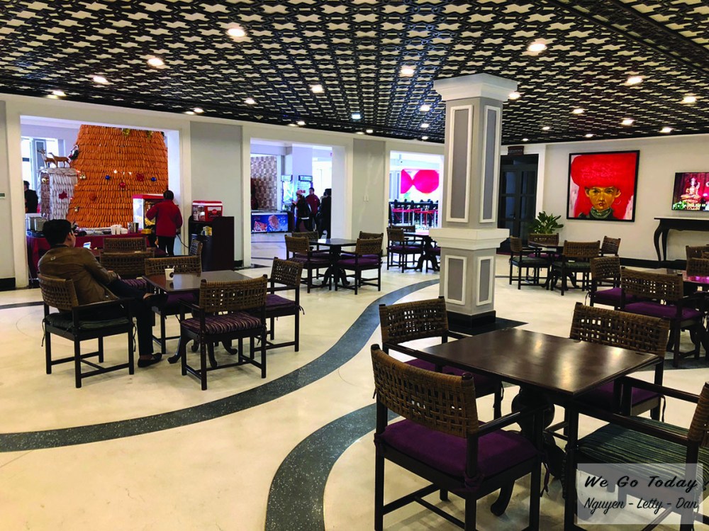 Hình các shop bán hàng trên đỉnh Fansipan - Trekking Fansipan 