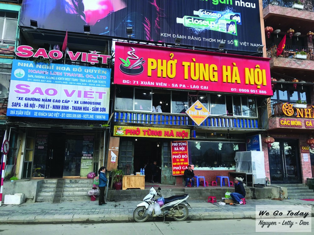 Phở Tùng Hà Nội ở Sapa