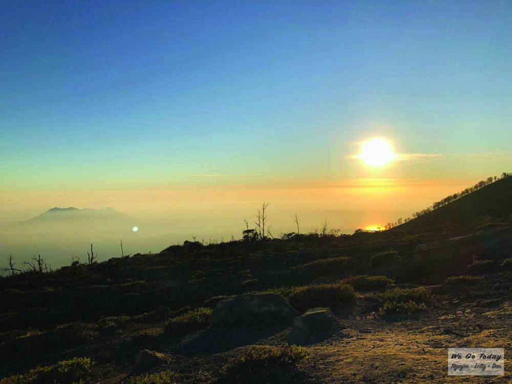 Mặt trời mọc Ijen