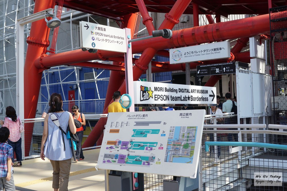 Cổng vào Teamlab Borderless