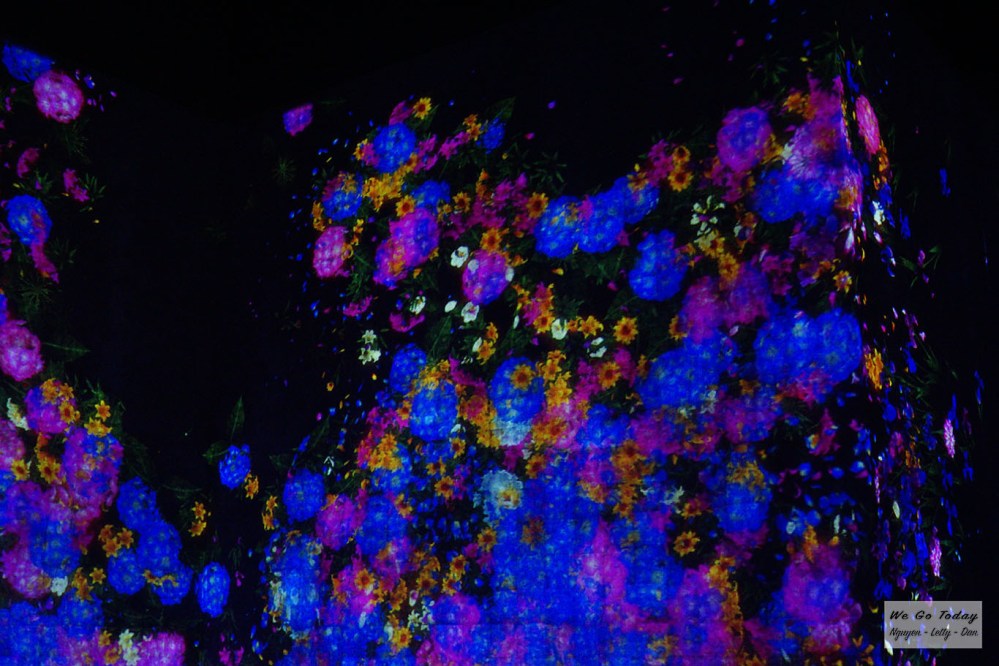 Tầng 1 của Teamlab Borderless