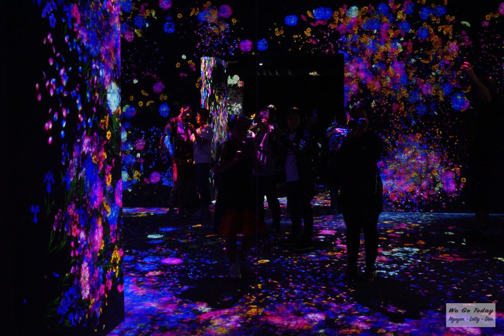 Tầng 1 của Teamlab Borderless