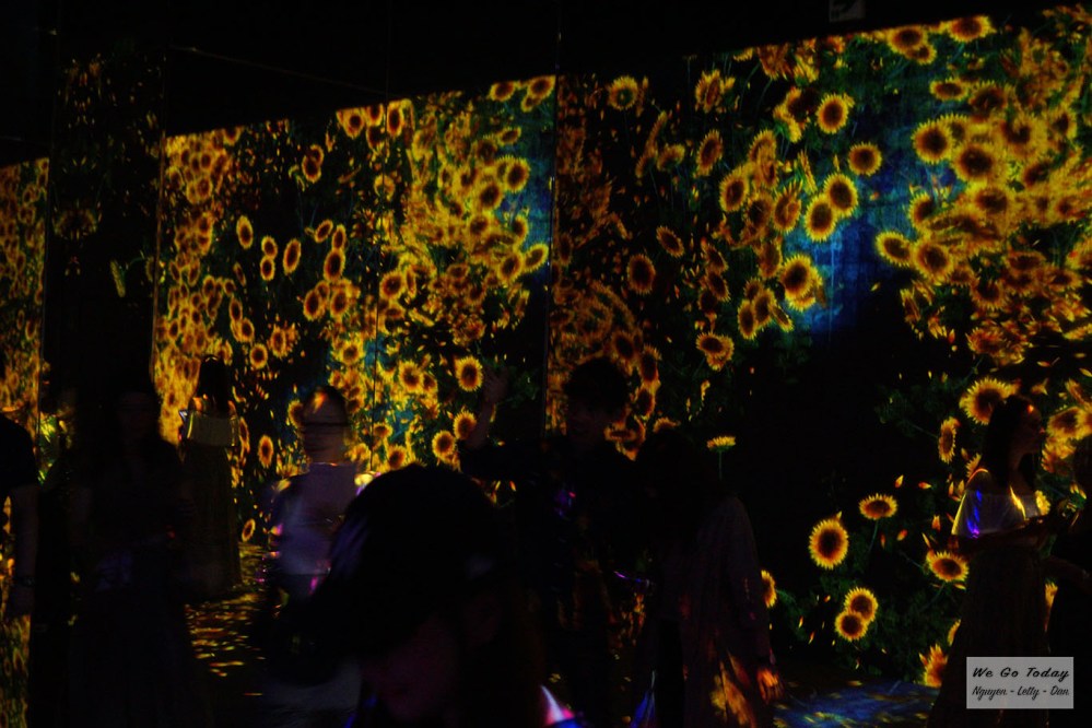 Tầng 1 của Teamlab Borderless