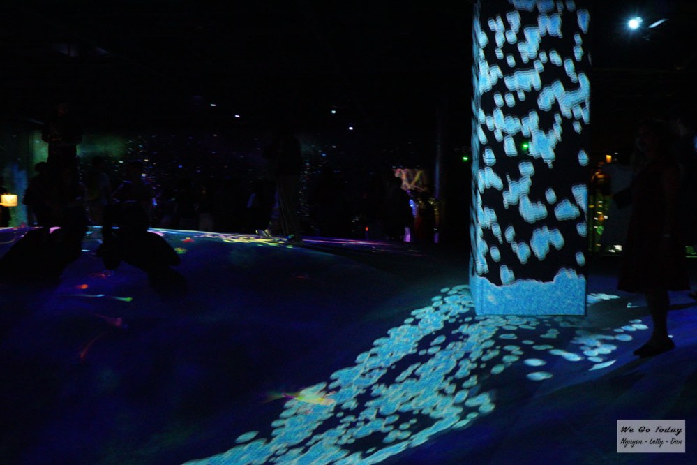 Tầng 2 của Teamlab Borderless