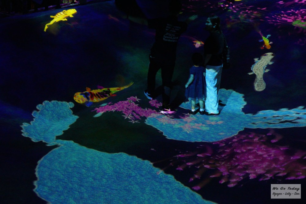 Tầng 2 của Teamlab Borderless