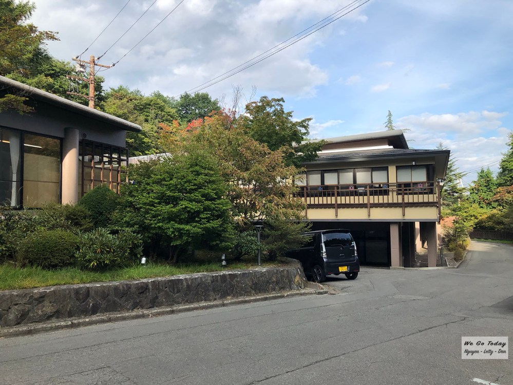 Khu tắm onsen mà mình đi ở Kasatsu