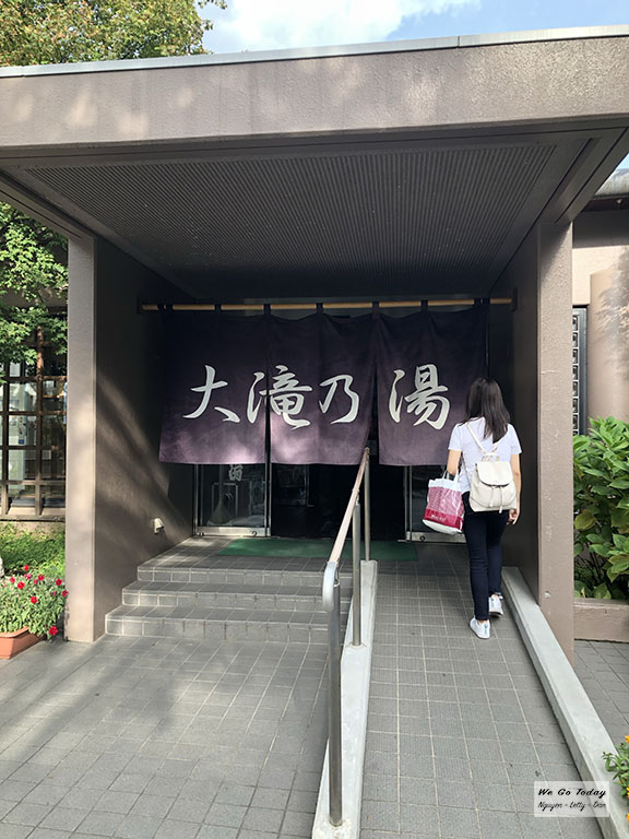 Khu tắm onsen mà mình đi ở Kasatsu