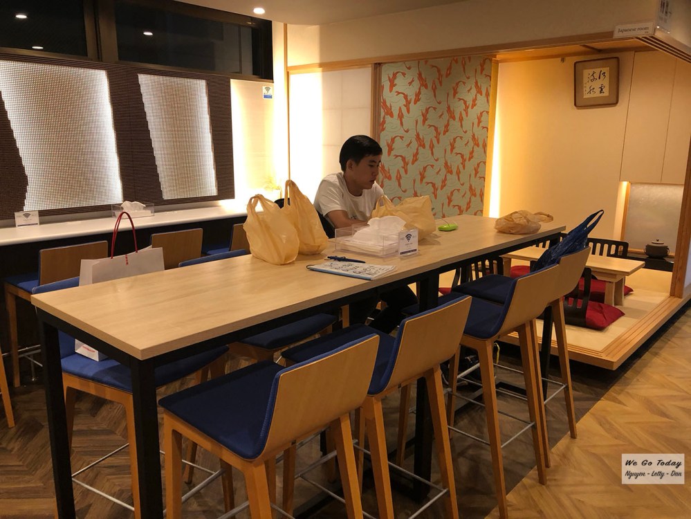 DJ Hostel Ginza - khu sinh hoạt chung