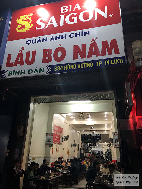 Quán lẩu bò 344 HùngVương
