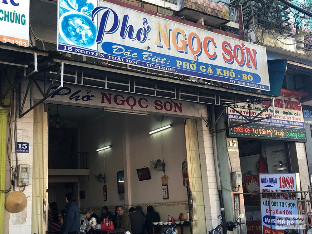 Quán phở khô Ngọc Sơn