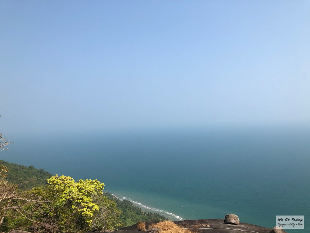 View nhìn từ trên cao ở Ma Thiên Lãnh